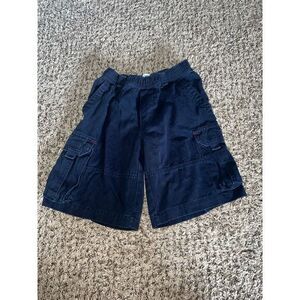The children's place boys navy blue cargo shorts size‎ 6